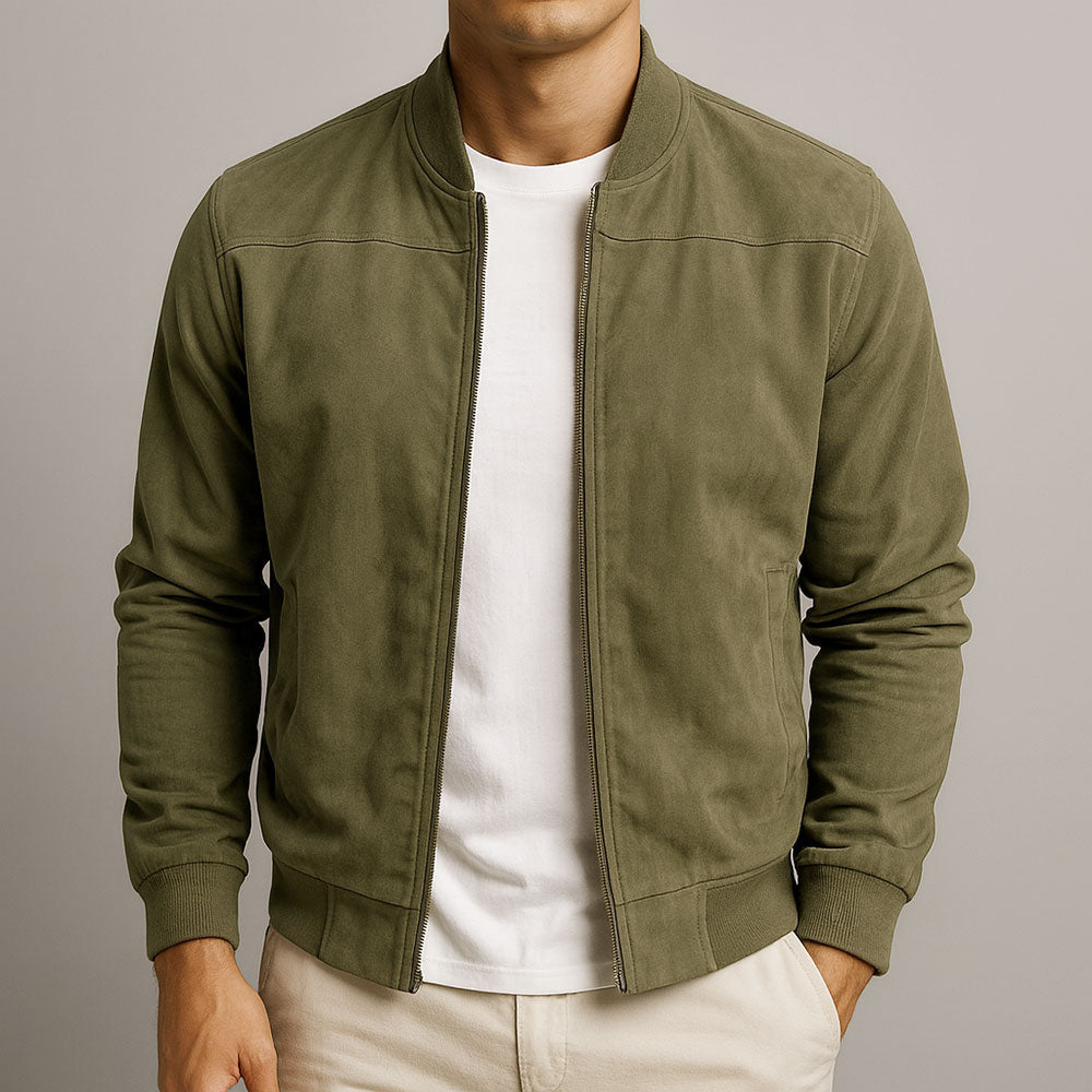 Arven– Suede Look Jacket