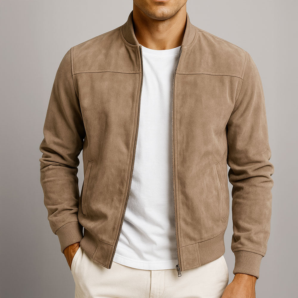 Arven– Suede Look Jacket
