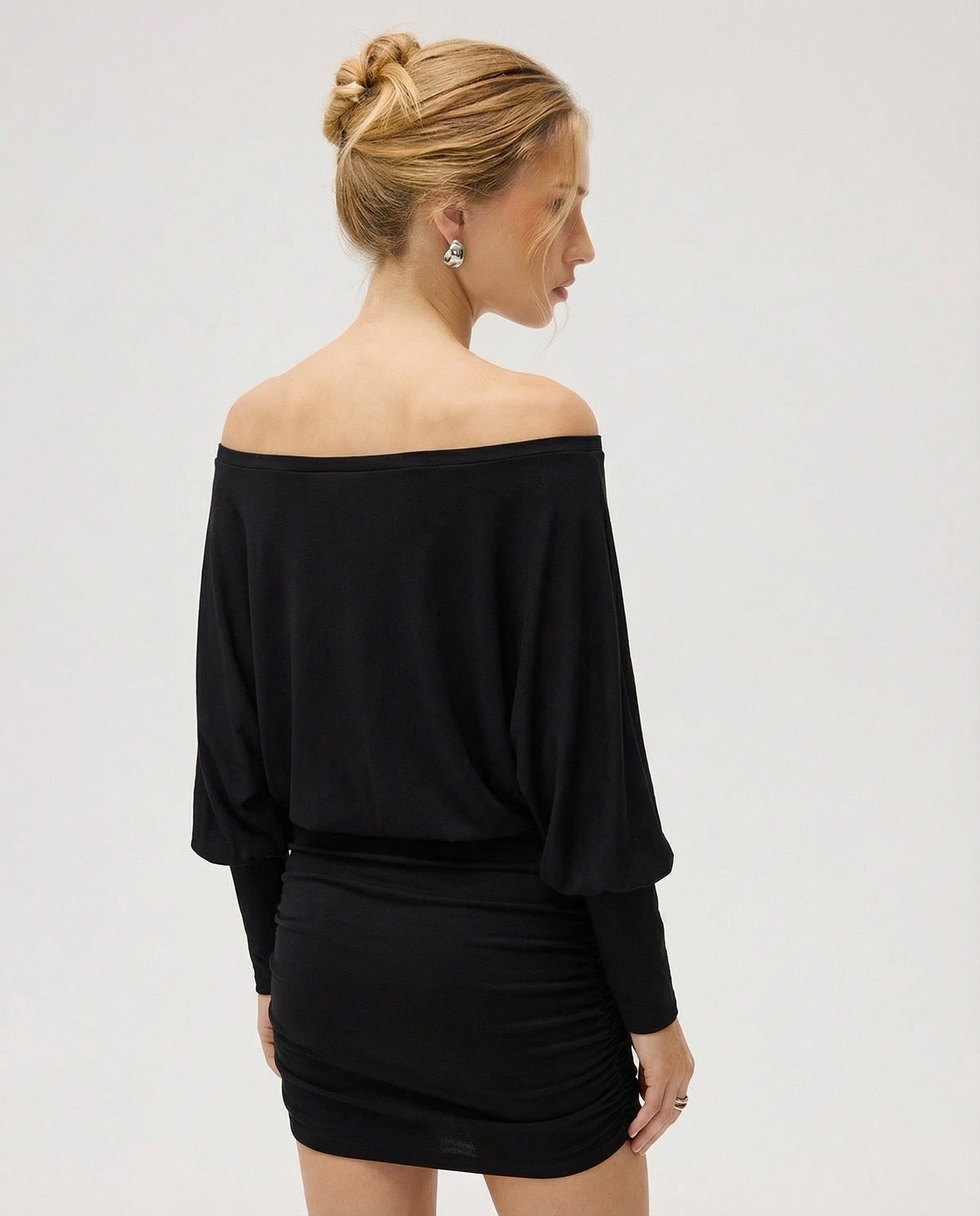 ARVEN | SOLA Ruched Mini Dress