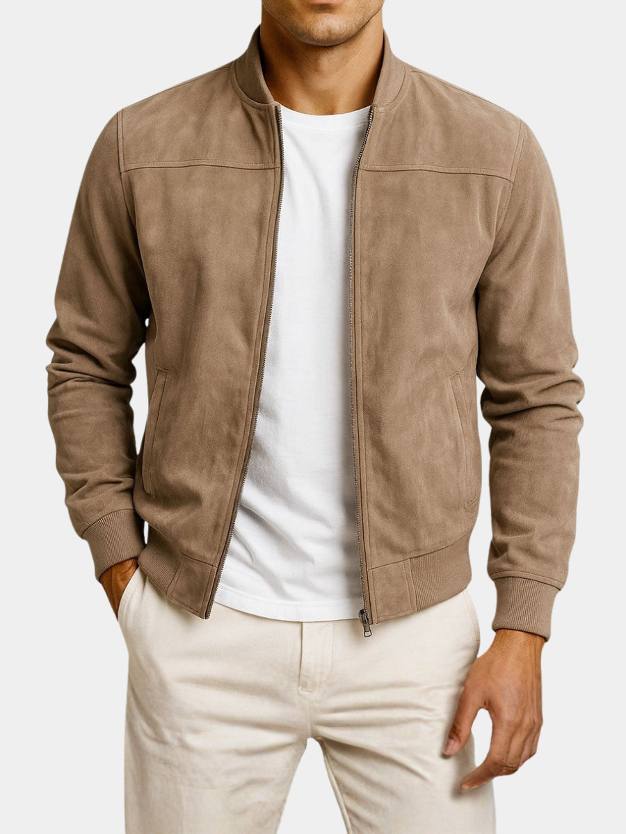 Arven– Suede Look Jacket