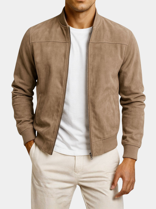 Arven– Suede Look Jacket
