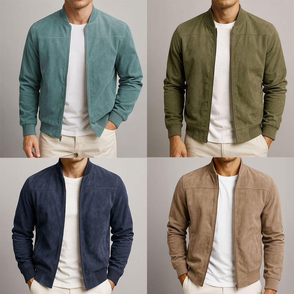Arven– Suede Look Jacket