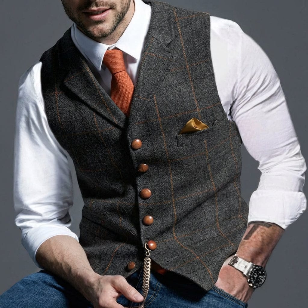 Arven Tweed Vest