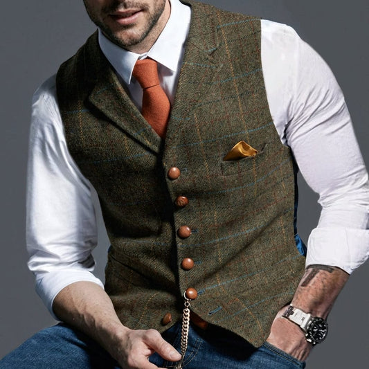 Arven Tweed Vest