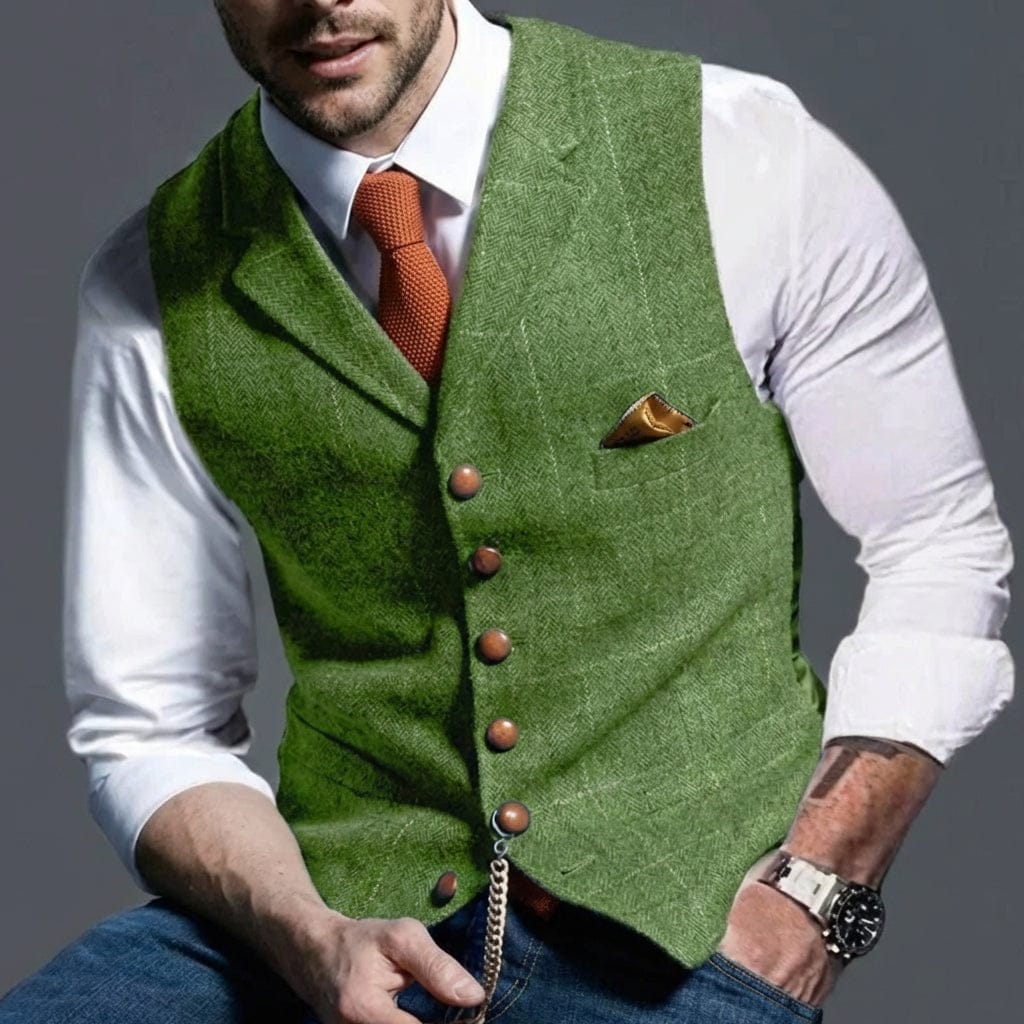Arven Tweed Vest