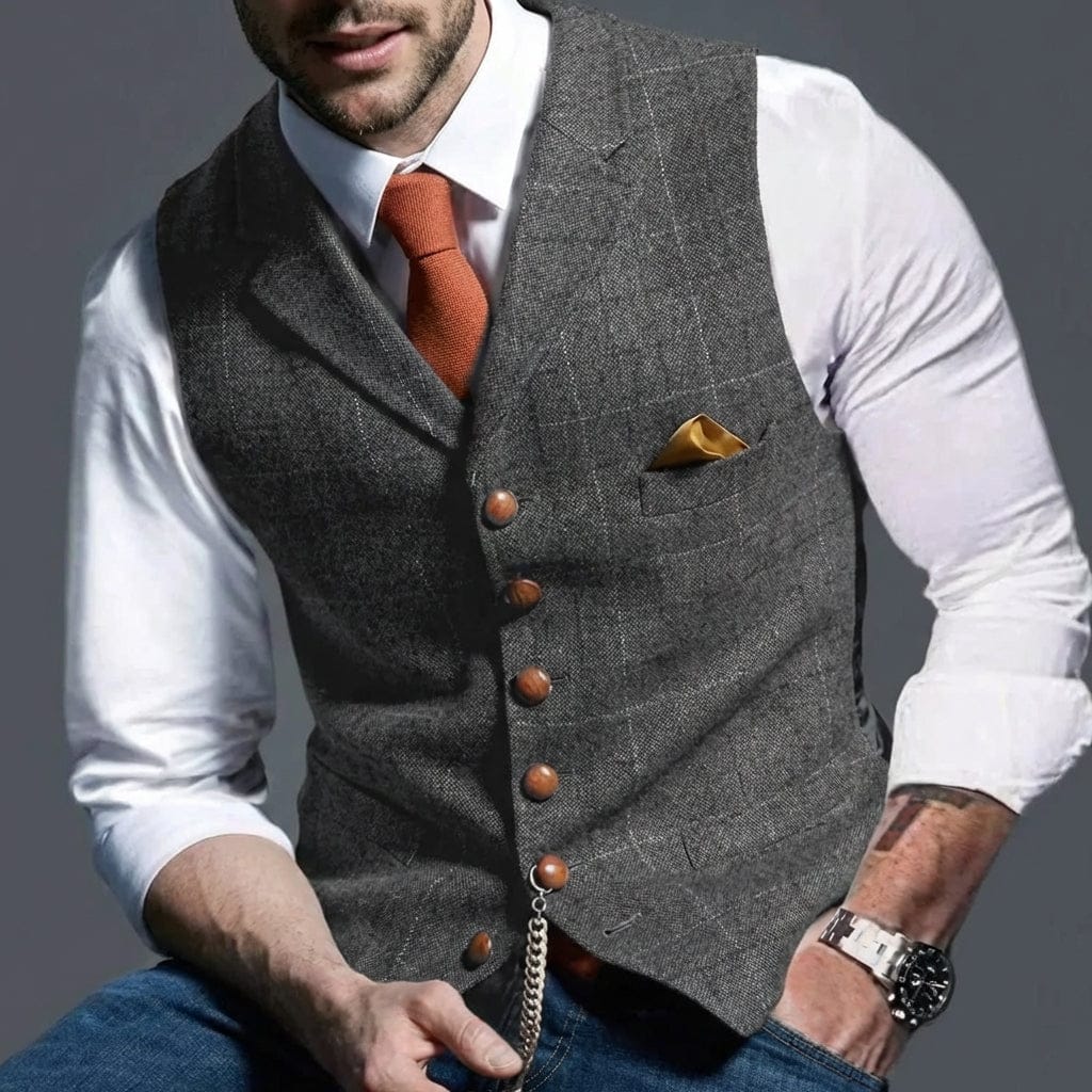 Arven Tweed Vest