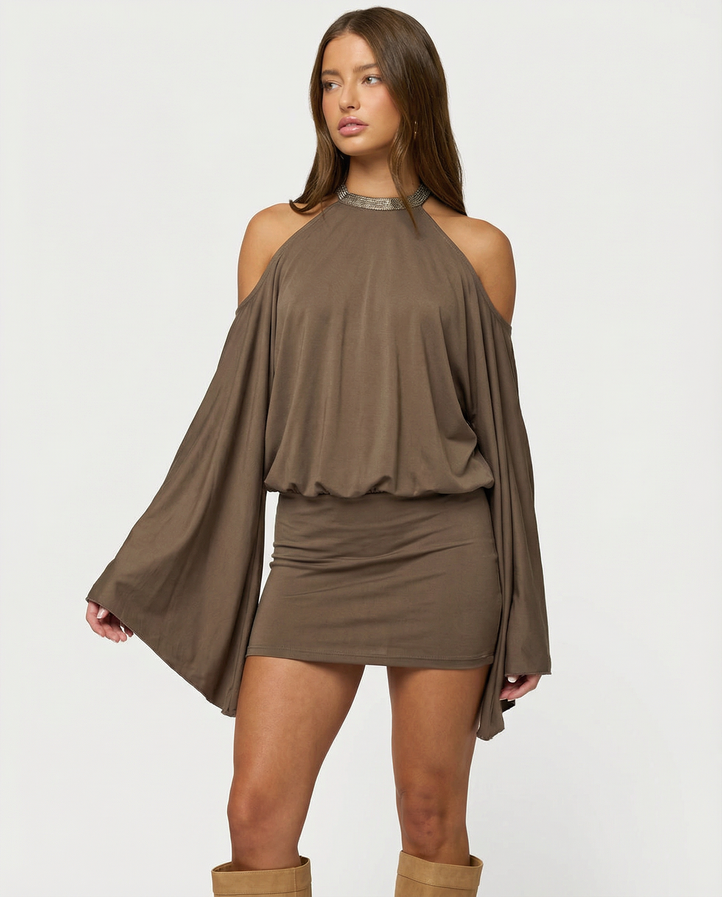 Golden Mirage Dress