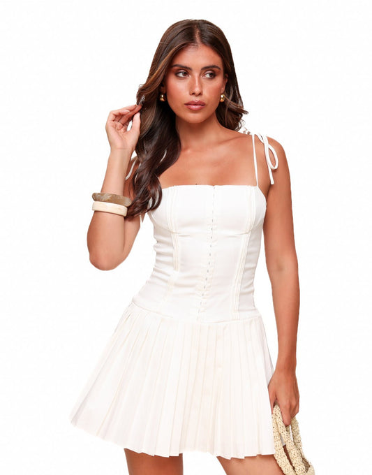 ARVEN | Soft Muse Pleated Mini