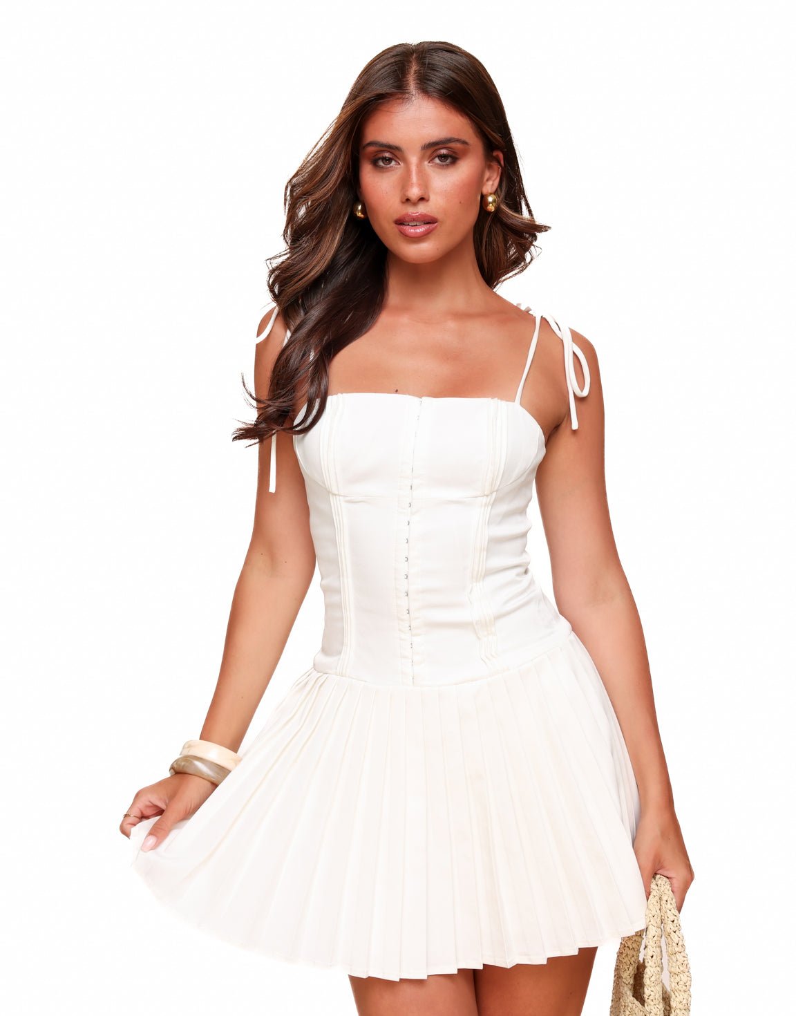 ARVEN | Soft Muse Pleated Mini